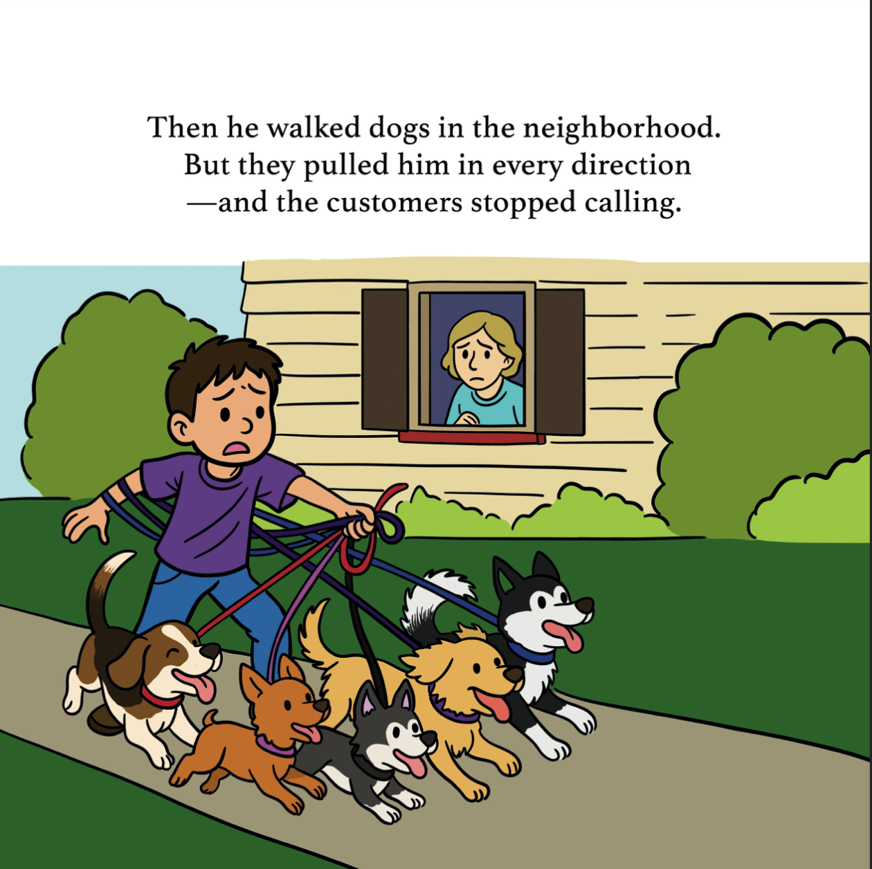 The Boy Who Never Gave up